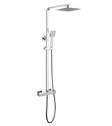 Aquarius RainLux Eco Square Adjustable Exposed Bar Shower System