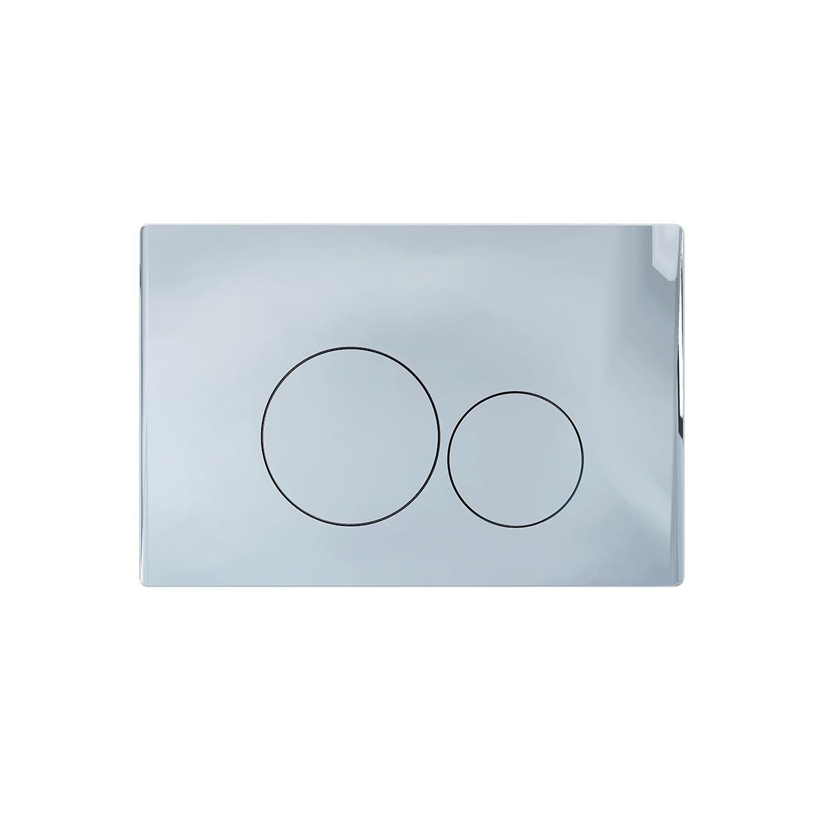 Aquarius Raleigh Round Button Flush Plate