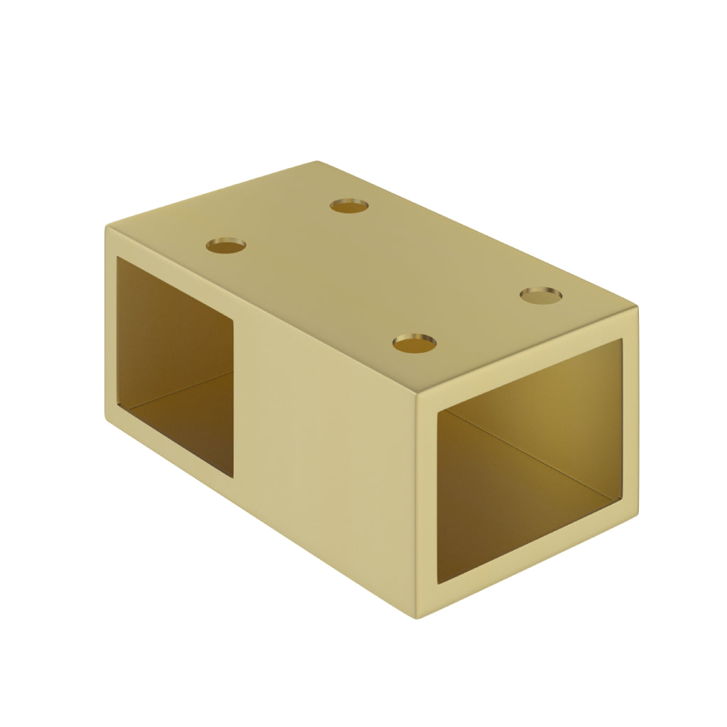 Aquarius LevAqua 2000 Brushed Brass T-Piece Connector