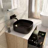 Aquarius JF-Series 400MM Countertop Basin Black