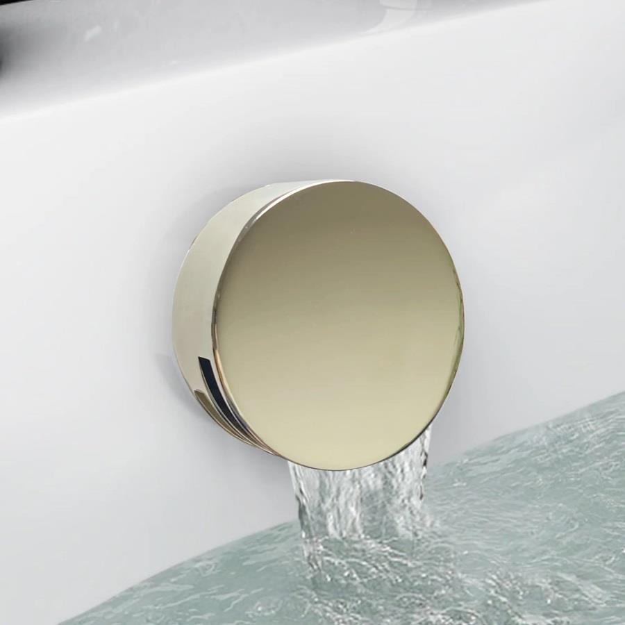 Aquarius FT Overflow Bath Filler and Easy Clean Waste Kit Brushed Brass AQFT89BB