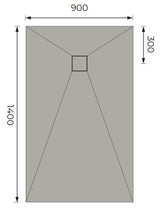 Aquarius LevAqua Wetroom Tray with End Drain Complete Kit