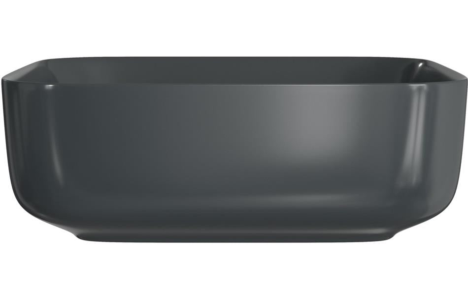 Aquarius V-Series 3 Square 0TH Vessel Wash Bowl 400mm Matt Black AQVS0058